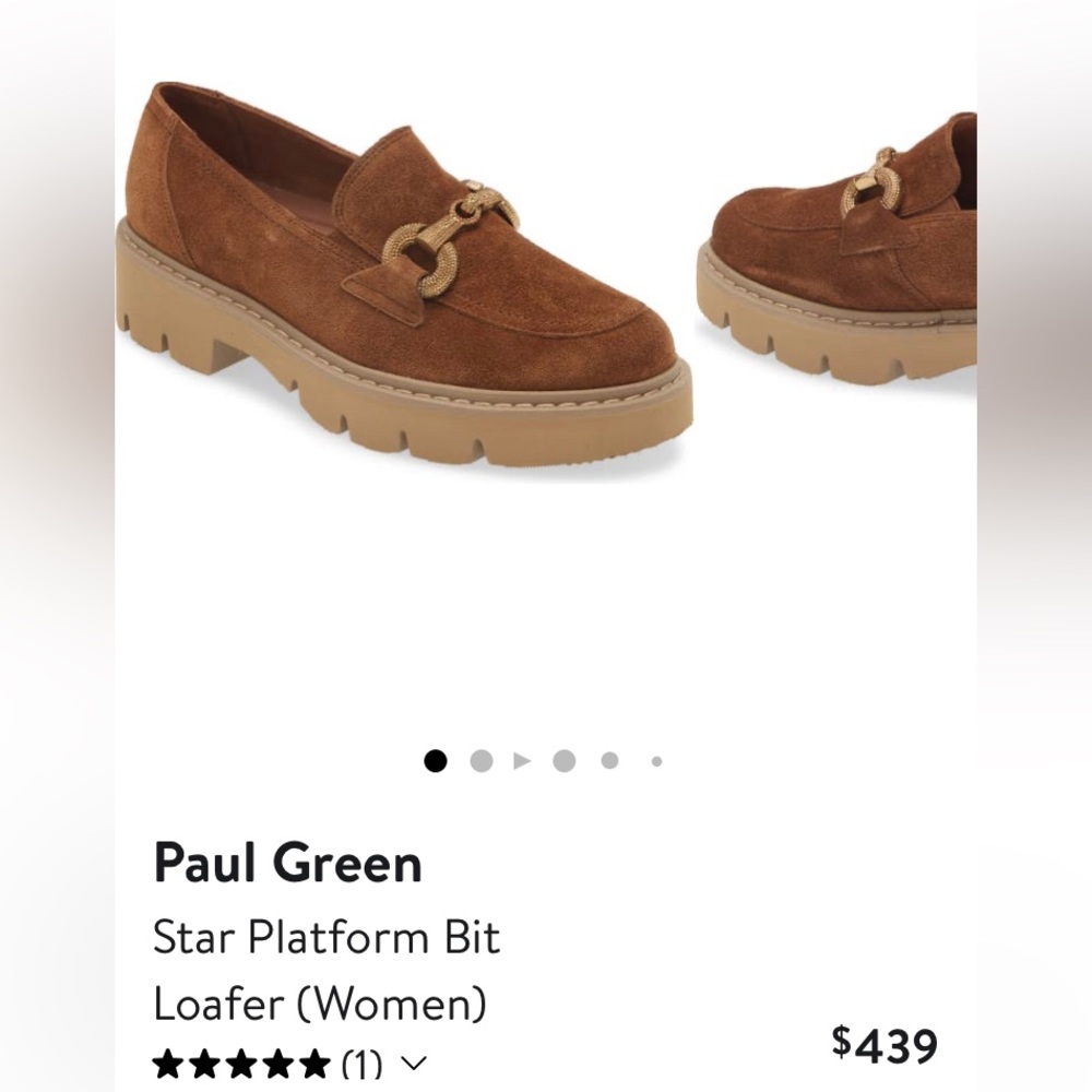 BNWT Paul Green Star Platform Bit Loafer (Women)